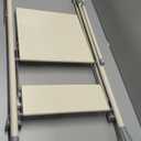 SDADI 2-Step Folding Kitchen Step Stool for Kids & Adults, Toddler Tower with Safety Bar & Snack Tray, Wide Non-Slip Steps, 225lb Capacity, Steel Frame, Easy Storage for Home Use (Gray)