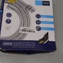 GROHE VitalioFlex Metal Long-Life TwistStop - Shower Hose 1.75 m (Tensile Strength 50 kg, Pressure Resistance Up to 16 Bar, Heat Resistance 75C, Universal Connection G 1/2" x 1/2"), Chrome, 22100000