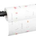 Industrial Iron Pipe Kitchen Paper Towel Holder, Vintage Farmhouse Heavy Duty DIY Industrial Rustic Wall Mount Paper Towel Rack for Kitchen Bathroom (1, Black)