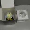 Mothers Day Flowers Gifts for Mom Women Birthday Gift, Rechargeable Galaxy Glass Rose in Glass Dome Forever Crystal Rose Anniversary Mother's Day Roses Gifts for Daughter Wife Women Grandma Rainbow