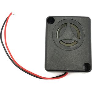 FainWan Motorcycle Customed Siren II Plug Splice Alarm 120DB Compatible with Har-Ley Touring (1 pcs 12V)