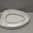 KOHLER 25875-0 Hyten 3" Height, Elevated Soft Close Elongated Toilet Seat, Contoured Seat with Grip-Tight Bumpers, Quick-Attach Hardware, No Slam Toilet Seat, White