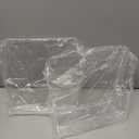 Acrylic Brochure Holder 8.5 x 11 inch 2 Pack, Clear Flyer Holder Plastic Stands for Displaying Pamphlets, Magazines, Literature, Brochures, Booklets, Menu, Desk Holder, Countertop Organizer