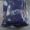 Full Size Sheet Set for Kids Boys, 4-Piece Bed Sheet Set for Teens Boys Girls, Cartoon Printed Bedding Set, Microfiber Deep Pocket, Wrinkle & Fade Resistant, Space Rocket