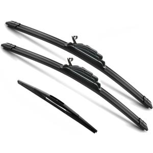 3Pcs for Honda Odyssey Windshield Wipers 2005-2019 2020 2021 2022, Original Equipment Automotive Replacement Silicone Windshield Wiper Blades for My Car-26"/22"/16B" (Pack of 3) J- HOOK (26"+22"+16"(Odyssey 2005-2020))