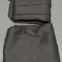 NICETOWN Thermal Insulated Blackout Curtains - Grommet Top Window Treatment Drapes for Hall (2 Panels, W42 x L90 inches, Grey)