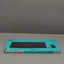 Logitech MK235 Wireless Keyboard and Mouse Combo for Windows, 2.4 GHz Wireless Unifying USB Receiver, 15 FN Keys, Long Battery Life, Compatible with PC, Laptop