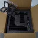 Kohree 6" Adjustable Trailer Hitch Fit 2 Inch Receiver, Dual Solid Ball 2" and 2-5/16"(12,500 LBS GTW), Drop & Rise Heavy Duty Aluminum Tow Hitch with 4 Silencer Pads & 2 Locking Hitch Pin, Black