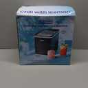 ICEMAN Dual-Size Ice Maker Countertop - Portable Ice Machine, Large and Small Ice Machine Maker with Self Cleaning, 9 Cubes in 7 Mins, 22lbs/24hrs, for Home, Kitchen, Office, Party, Ice Scoop Included