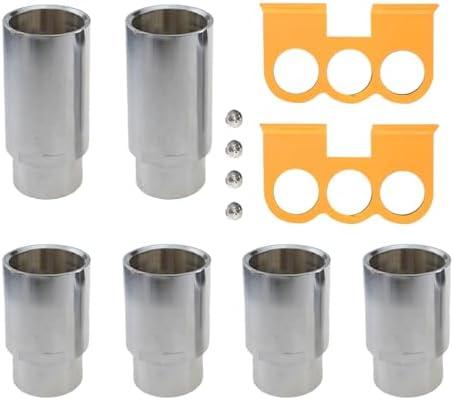 AUTOKATO Stack Truck Adapter Kit Replacement for Challenger Lift, CL9 CL10 E10 VS10 SA10X, 10k/12k Two Post Lifts, Includes Four 3" & Two 6" Stack Adapters + Organizer