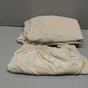 H.VERSAILTEX Rich Velvet Stretch 2 Piece Cover Chair Slipcover Sofa Cover Furniture Protector Couch Soft with Elastic Bottom Chair Couch Cover with Arms Width Up to 49 Inch(Chair, Ivory)