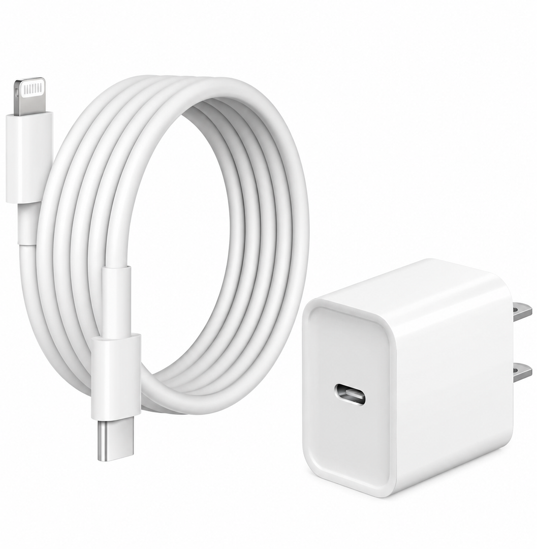 iPhone Charger Fast Charging 20W USB C Charger with Lightning Cable For iPhone 14/13/12/11/Pro/Pro Max/Mini/Xs Max/XR/X, iPad