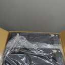 Sheenive Stadium Seats for Bleachers with Back Support, Bleacher Seats with Backs and Cushion Wide, Padded Portable Folding Comfort Stadium Chair with Shoulder Strap, Perfect for Sports Events (Black)