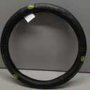 Truck Tuff Heavy-Duty Steering Wheel Cover, Durable Cover for Truck Steering Wheels  Black