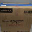 Yaheetech Ergonomic Office Chair, High Back Desk Chair with Headrest and Flip-up Armrest Lumbar Support for Home Office Meeting Room Study, Black