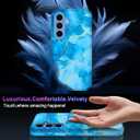Casetego for Galaxy S25 FE Case,Compatible with MagSafe,[Military Grade Drop Test] Full Body Protection Slim Shockproof Rugged Marble Women Case for Samsung Galaxy S25 FE 6.7 inch,Blue Marble