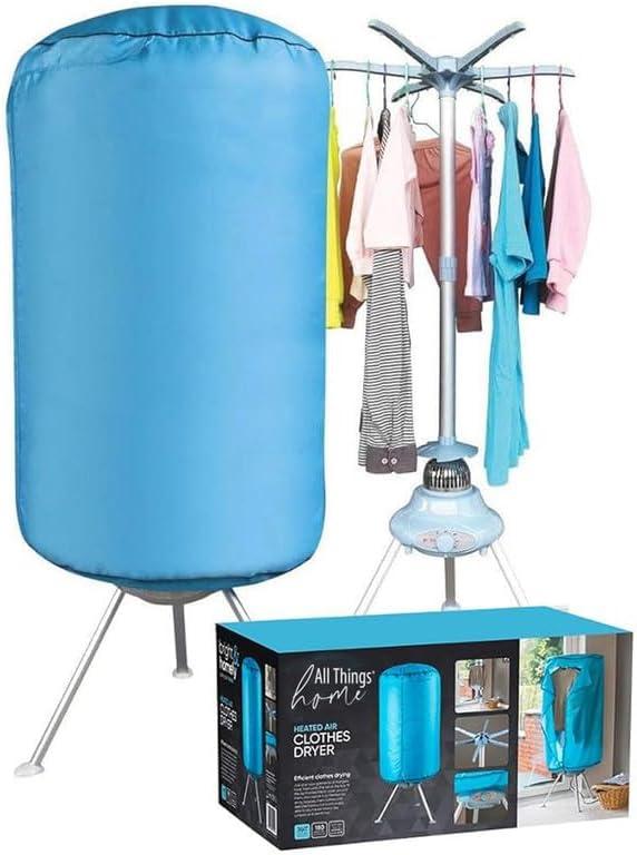 Portable Fast Drying 1000W Electric Clothes Dryer Heated Indoor Home Dorms Buddy Hot Air Airer Machine Dri Suitable for All Fabrics Drier