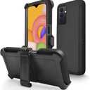 Galaxy A13/A04S Case - Military Grade Drop Protection, Water-Resistant, Shockproof & Durable Belt Clip Holster (Samsung Galaxy A13 5G(2021)/A13 4G 2022)