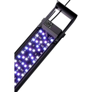 Fishkeeper Smart Aquarium Light - App Controlled Full Spectrum LED Fish Tank Light with Bluetooth, 6 Preset Modes, DIY & Timer, UVA for Fresh Water Tanks, with Extendable and Adjustable Brackets (45W(48-56inch))