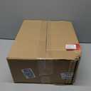 IRIS USA Board Game Storage Craft Organizer Box with Snap-Tight Latch Lid, 4-Pack Portable Plastic Case Bin for Puzzles, Magazines, Hobbies, Art Supplies, Fits 8.5" x 11" & A4 Papers, Slim, Clear