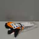 toolant 100% Waterproof Gloves for Men and Women, Winter Work Gloves for Cold Weather, Touchsreen, Thermal Insulated Freezer Gloves, With Grip, Orange, Large