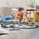 LEGO City Express Passenger Train Set - Remote Controlled Train Toy W/Working Headlights, 2 Coaches & 24 Track Pieces - Building Set Gift Idea for Kids, Boys & Girls, Ages 7+ - 60337