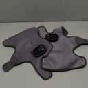 2PCS Cordless Foot Massager for Neuropathy, Foot and Ankle Massager for Pain Relief, 3000mAh Rechargeable Ankle Heating Pad with Massage for Circulation, Gray