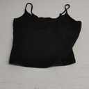 Trendy Queen Womens Spaghetti Strap Tank Top Summer Double Lined Workout Camisole Going Out Cute Tops Y2k Teen Girl Basic S