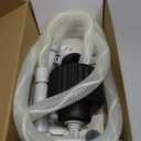 Automatic Fuel Transfer Pump with Auto-Stop, 51'' Extra Long Hose, 3.2 Gallon per Min, Battery or USB Powered, 4 Can Adapters, Fast and Safe Portable Gas Can Pump for Oil, Diesel,Gasoline.