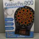 Arachnid Cricket Pro 800 Electronic Dartboard with NylonTough Segments for Improved Durability and Playability and Micro-Thin Segment Dividers for Reduced Bounce-Outs