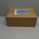 6 Pack Gold Door Knobs with Camelot Trim,Interior Door Knob with Lock,Coastal Privacy Door knob for Bath and Bedroom, Satin Brass