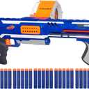 NERF Rampage N-Strike Elite Toy Blaster with 25 Dart Drum Slam Fire for Kids, Teens, & Adults 