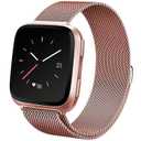 DI Fitbit Versa Rose Gold Mesh Band