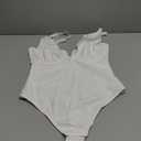 Popilush Shapewear Bodysuits for Women - Tummy Control Body Suits for Womens Deep V Corset Tops Thong Concert Outfits, Small