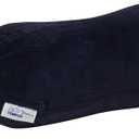 Tempur-Pedic All-Purpose Memory Foam Travel Pillow, Peanut-Shaped Lumbar Pillow for Neck and Back Pressure Relief, Navy