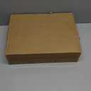 Christmas Wooden Nativity Manger Wood Nativity Scene with Roof Star 13.7 x 9.65'' for Inside 7 Inch Scale Holy Family Wooden Nativity Stable Creche Backdrop for Indoor Home Tabletop Decor Holy Family