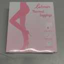 HONGTEYA Fleece Lined Tights Women Winter Thermal Leggings Pantyhose Fake Translucent Thick Warm Sheer Tights (Small)