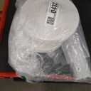 Balloon Column Stand Kit Set of 2 - Balloon Tower with Stand, Base, and Pole,Backdrop Decoration for Wedding, Baby Shower, Birthday Party, or Bachelorette Parties (No balloon) (Translucent)