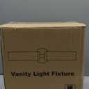 Sleek 2-Light Bathroom Vanity Fixture