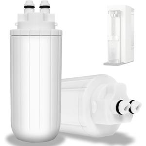 2 Pack Water Filter Replacement for Bri-ta Hub Instant Countertop Device, Drinking Water Replacement Filter Replace CTO1