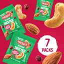 Emerald Nuts Cashews and Almonds with Dried Cranberries 7 Ct (1-Pack) | 100-Calorie Individual Packs of Nut Blend and Dried Fruit | Kosher Certified, Non-GMO, Contains No Artificial Preservatives, Flavors or Synthetic Colors (EXP 06/25/26)