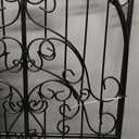 Garden Trellis for Climbing Plants 59" H x 21.6" W Metal Unique Design Decorative Garden Structure Weather-Resistant Trellises Outdoor Decor Flowers Roses Vine Ivy Clematis