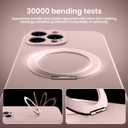 MCFANCE Magnetic Stand Case for iPhone 13 Pro | Compatible with MagSafe, Shockproof, Anti-Scratch Lining | Slim Fit (6.1" 2021) Pink
