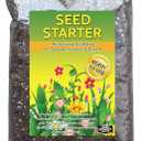 Seed Starter Natural Potting Soil Mix for Germination and Growth (Made in USA) (4 Dry Quarts)