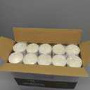 LITOPAK 500 Pack 4 oz Paper Cups, Brown Disposable Hot Coffee Cups for Party, Picnic, Travel, and Events