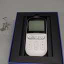 4 in 1 - D.I.Y & Tens Unit & EMS & Massage Muscle Stimulator, Dual Channel TENS Units Therapy Machine for Pain Relief, FDA Cleared Rechargeable Electronic Pulse Massager, with 12pcs Electrode Pads.