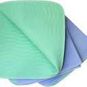 SAPPHIRE HOME Washable Reusable Underpads 2 Pack, Bed Pads Washable Waterproof, Extra Thick, Ultra Absorbent 34''x36'', Incontinence Bed Pads for Adults, Kids, and Pets