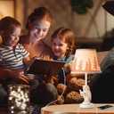 18.9" Farmhouse Lamps Set of 2,Owl White Rustic Table Lamps for Living Room with USB A+C Port,Vintage Resin Small Table Lamps,Pull Chain Table Lamp for Bedroom,Bedside,Nightstand,End Table