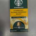Starbucks by Nespresso Original Line Blonde Roast Espresso 50-count Espresso Pods, BBD 02/13/2027