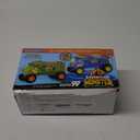 Monster Trucks Hauler Rhino with 3 Mini Trucks & Super Ramp Launch, Gift for Kids Ages 3+ Years (Blue)